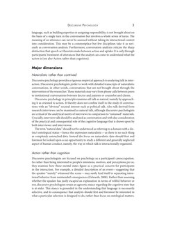 DISCURSIVE PS YC H O L O GY
3
language, such as building expertise or assigning responsibility, is not brought about on
the b
