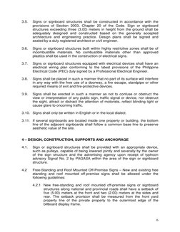 Signboard Permit Example Signboard Permit Regulations in the Philippines | PDF | Traffic | Wall