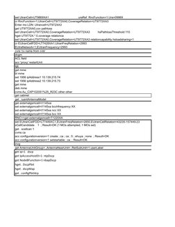 Ericsson AMOS Command Overview | PDF | Telecommunications | Information ...