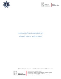 POR: LIC. HÉCTOR TARAZÓN ESQUER, ING. LUÍS QUIROZ MOLINA Y RICARDO A. RAMÍREZ DUARTE 
 
POLICÍA ESTATAL DE SEGURIDAD PÚBLIC