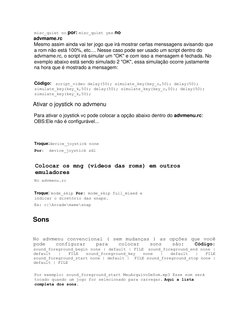 misc_quiet no por: misc_quiet yes no     
advmame.rc       
Mesmo assim ainda vai ter jogo que irá mostrar certas menssagens
