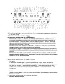 43. En el lavado quirúrgico, que micoorganismos elimina. microorganismos patógenos residentes en 
la piel de las manos 
4