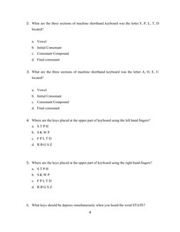 Machine Shorthand Keyboard Basics | PDF | Shorthand | Computer Keyboard