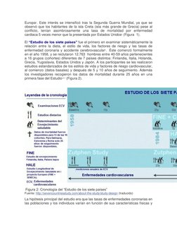 Europa4. Este interés se intensificó tras la Segunda Guerra Mundial, ya que se 
observó que los habitantes de la isla Creta (