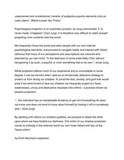 Understanding Jung's Concept of the Shadow | PDF | Shadow (Psychology ...