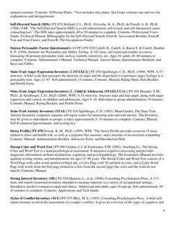 AAPI-2: High-Risk Parenting Assessment | PDF | Wechsler Adult ...