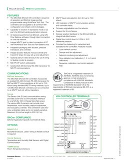 3
MNB-Vx  Controllers
Schneider Electric    1354 Clifford Avenue, P.O. Box 2940, Loves Park, IL 61132-2940, USA    1-888-444-