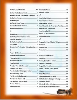 No Hay Lugar Mas Alto……………………70 
No Hay Nadie Como Cristo ........................ 70 
No Hay Un Dios Tan Grande Com