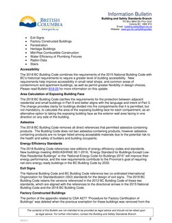 2018 BC Building Code Overview | PDF | Building Code | Toilet