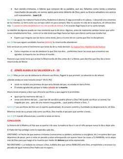  Aun siendo cristianos, o lideres que conocen de su palabra, aun así, fallamos como Jonás y estamos 
manchados de pecado, no