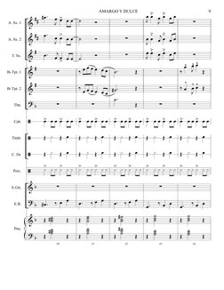 























A. Sx. 1
A. Sx. 2
T. Sx.
B Tpt. 1
B Tpt. 2
Tbn.
Cab.
Timb.
C. Dr.
Perc.
E