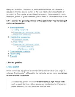 Hi-Pot Testing Guidelines for MV Cables | PDF | Coaxial Cable | Direct ...