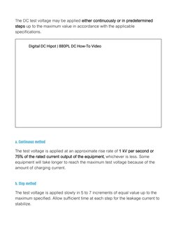 Hi-Pot Testing Guidelines for MV Cables | PDF | Coaxial Cable | Direct ...