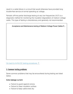 Hi-Pot Testing Guidelines for MV Cables | PDF | Coaxial Cable | Direct ...