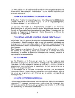 6
Las Jefaturas de Área de las diversas divisiones tienen la obligación de colocarla 
en los lugares adecuados para hacerla