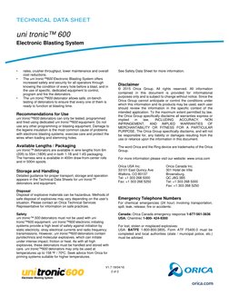 Uni Tronic 600 System TDS (North America) ENG v2 - 1 | PDF | Image ...