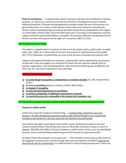 Proof of contribution. — In partnership, proof is necessary that there be contribution of money, 
property, or industry to