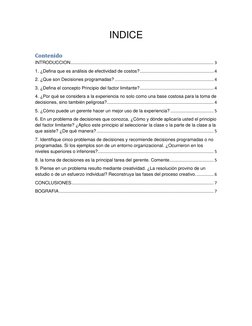 INDICE 
Contenido 
INTRODUCCION .............................................................................................