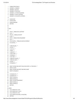 T24 Multithread Routine Sample T24 Banking: Programs and Routines | PDF | Computer Data | Computer ...
