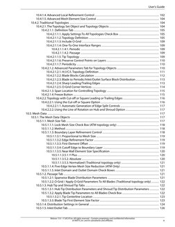 10.4.1.4. Advanced Local Refinement Control ........................................................................... 102
1