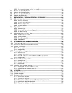 8.2.3 
Evento asociado a un gráfico incrustado .................................................................... 191 
8.