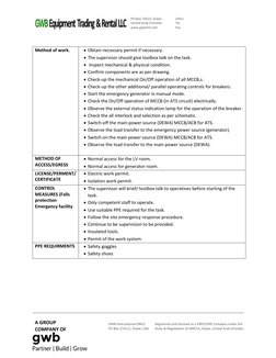 PO Box 75615, Dubai 
United Arab Emirates 
www.gwbintl.com 
24hrs 
Tel 
Fax 
 
 
 
A GROUP 
COMPANY OF 
 
 
 
 
GWB Interna