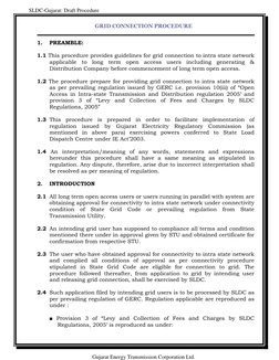 Gujarat Grid Connection Procedure Draft | PDF | Electrical Grid ...