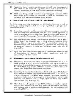 Gujarat Grid Connection Procedure Draft | PDF | Electrical Grid ...