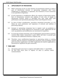Gujarat Grid Connection Procedure Draft | PDF | Electrical Grid ...