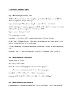 35 MPa Concrete Mix Design Guide | PDF | Construction Aggregate | Concrete