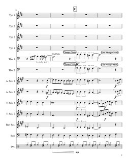 31
Tpt. 1
Tpt. 2
Tpt. 3
Tpt. 4
Tbn. 1
A. Sax. 1
A. Sax. 2
Tbn. 2
T. Sax. 1
T. Sax. 2
Bari Sax.
Bass
Drs.










