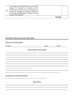 -@
Los 0ia2es so) caractersticos e) )uestra
poca El traslado de 0ia2eros : de
#erca)ca 0a por tierra e) ca#io)es :
$uses