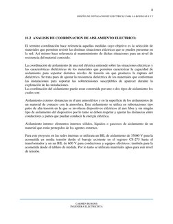 8
DISEÑO DE INSTALACIONES ELECTRICAS PARA LA BODEGAS 4 Y 5
CARMEN BURGOS
INGENIERA ELECTRICISTA
11.2 ANALISIS DE