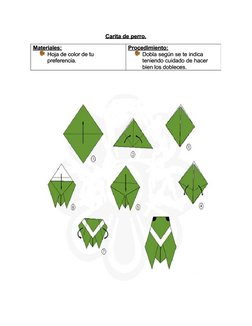 Carita de perro.
Carita de perro.
Materiales:
Materiales:
Hoja de color de tu
Hoja de color de tu
preferencia.
preferencia.
P