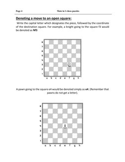 Beginner Chess Puzzles: Mate in 1 | PDF | Chess | Abstract Strategy Games