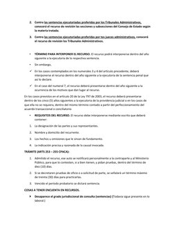 2. Contra las sentencias ejecutoriadas proferidas por los Tribunales Administrativos, 
conocerá el recurso de revisión las se