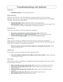 Roll Defect Troubleshooting Guide | PDF | Fracture | Mechanical Engineering