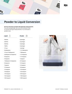 Skin Tone Rit Dye Color Formulas Chart.pdf Rit Dye Color Formulas Guide PDF | PDF | Dyeing | Blue