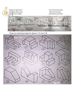 Techart Basic Drawing Basic Technical Drawing Exercises | PDF | Architectural Communication ...