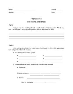 Name:  ___________________________ 
 
 
 
Rating:  ______ 
Section: ______________  
 
 
 
 
 
Date: ________ 
 
Worksheet 2