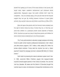 benefit from getting out of some of the worst schools in the country and 
would enjoy higher academic achievement and enhance