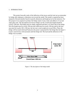 Truss Bridge Project Analysis and Design | PDF | Truss | Building ...