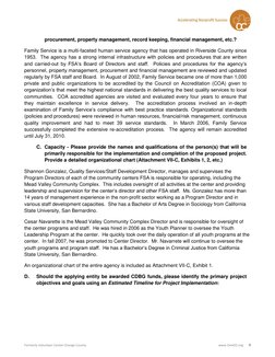 Formerly Volunteer Center Orange County 
www.OneOC.org 
9 
procurement, property management, record keeping, financial ma