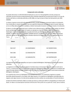 6 
Comparación entre esferoides 
Se puede seleccionar un esferoide determinado para su uso en un área geográfica concreta