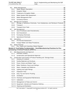 The SQF Code, Edition 7 
First published May 1995 
Part A: Implementing and Maintaining the SQF 
Code 
 
SQF Code edition 7.