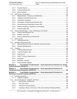 The SQF Code, Edition 7 
First published May 1995 
Part A: Implementing and Maintaining the SQF 
Code 
 
SQF Code edition 7.