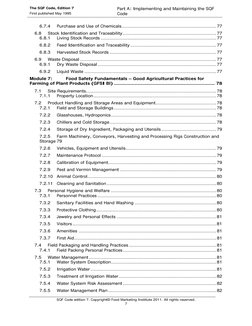 The SQF Code, Edition 7 
First published May 1995 
Part A: Implementing and Maintaining the SQF 
Code 
 
SQF Code edition 7.