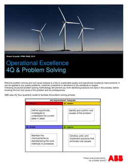 4Q Problem Solving Methodology | PDF | Sustainability | Cognition