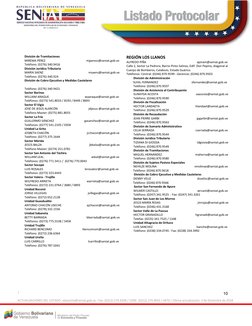 | 
 
ACTUALIZACIONES DEL LISTADO: odsanche@seniat.gob.ve - Fax: (0212) 274.4209 / CONF. (0212) 274.4653 / 4470 / Última act