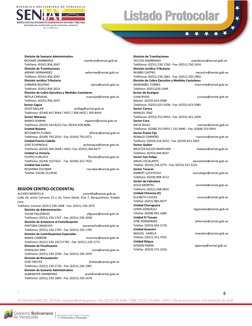 | 
 
ACTUALIZACIONES DEL LISTADO: odsanche@seniat.gob.ve - Fax: (0212) 274.4209 / CONF. (0212) 274.4653 / 4470 / Última act